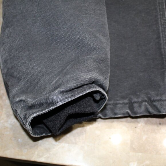 Carhartt Sandstone Traditional Coat Size Large Tall C26 BLK - Arctic Quilt Lined - Picture 12 of 15